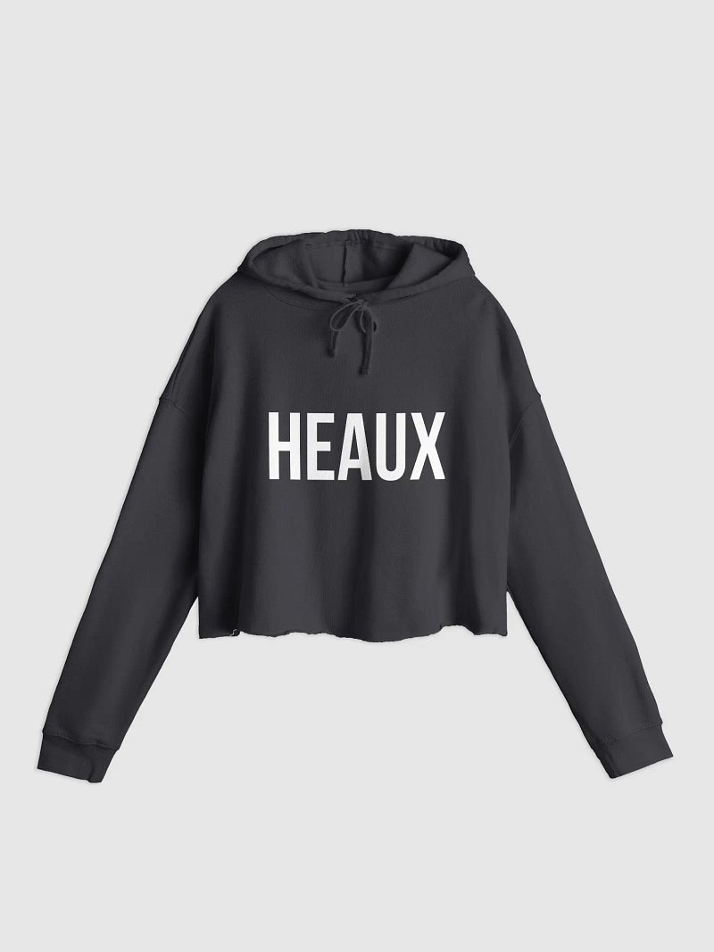 Heaux Lightweight Cropped Hoodie