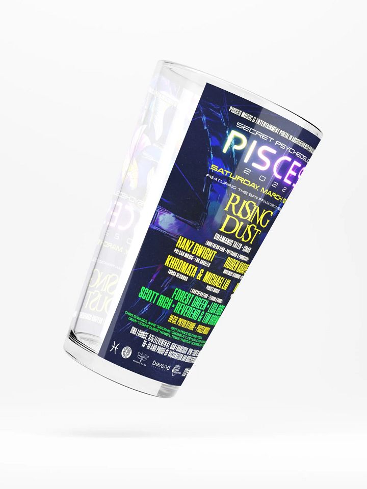 Pisces 2022 Shaker Pint Glass product image (2)