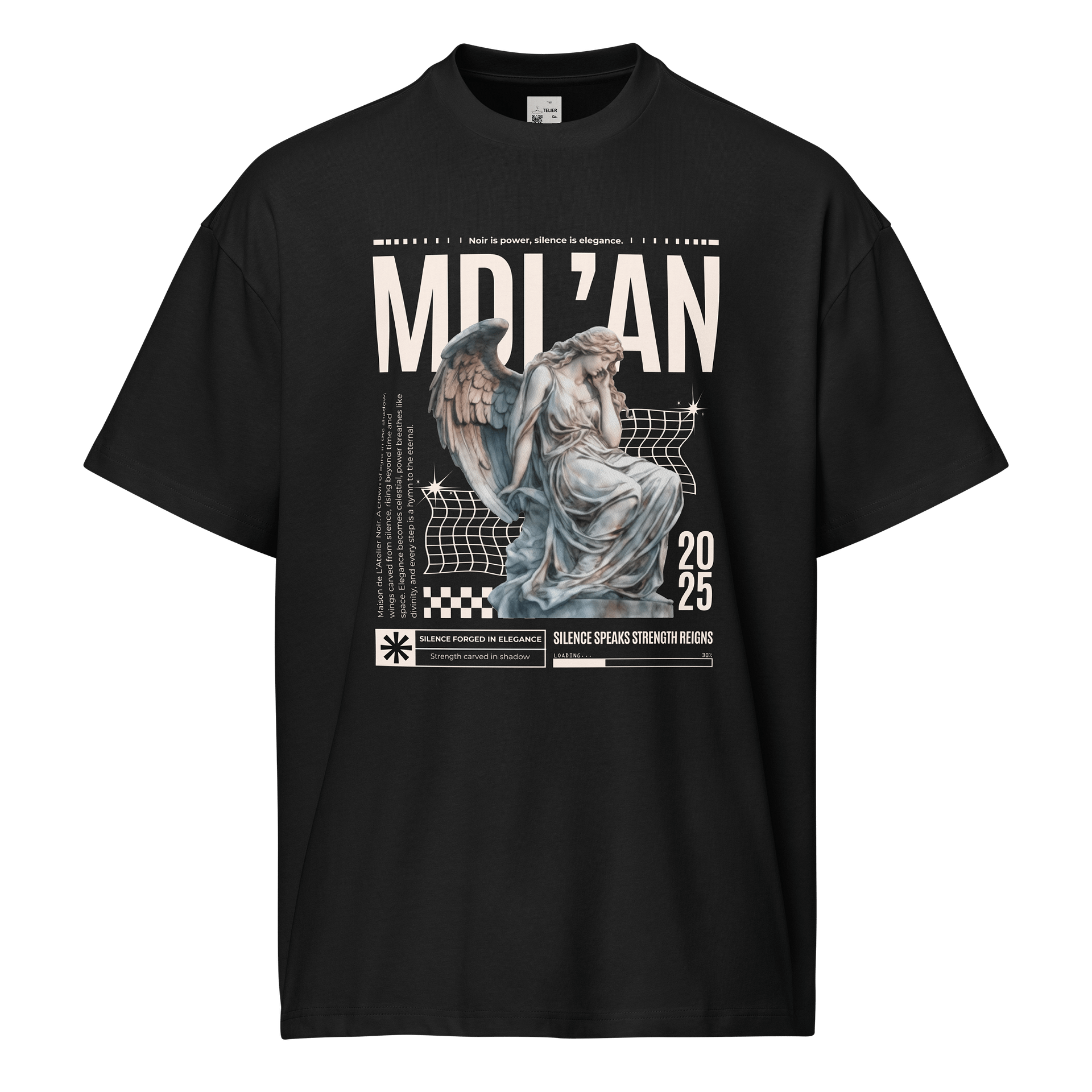 MDL'AN Noir is Power Box Premier T-Shirt product image (1)