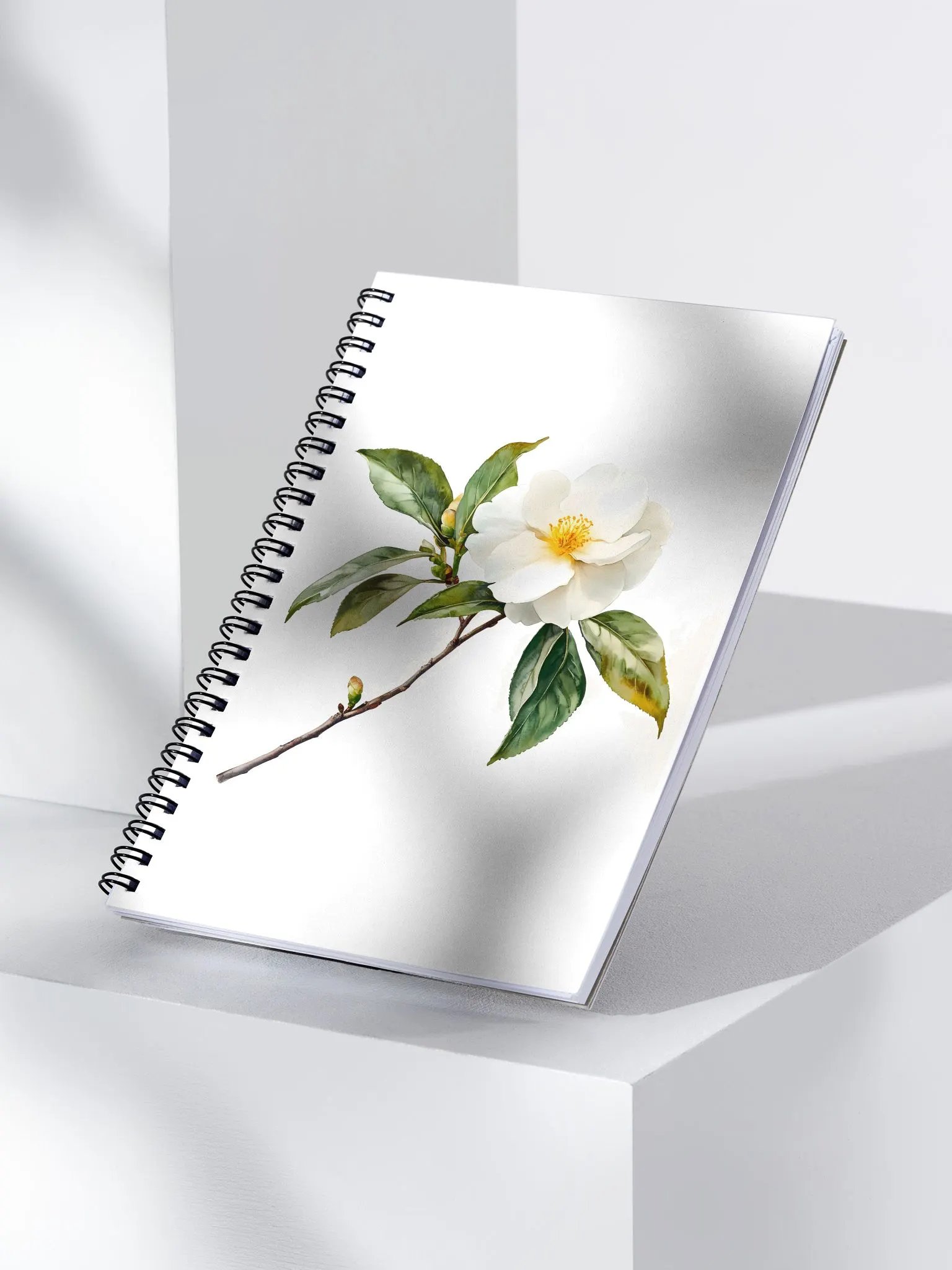 Camellia Spiral Notebook product image (3)