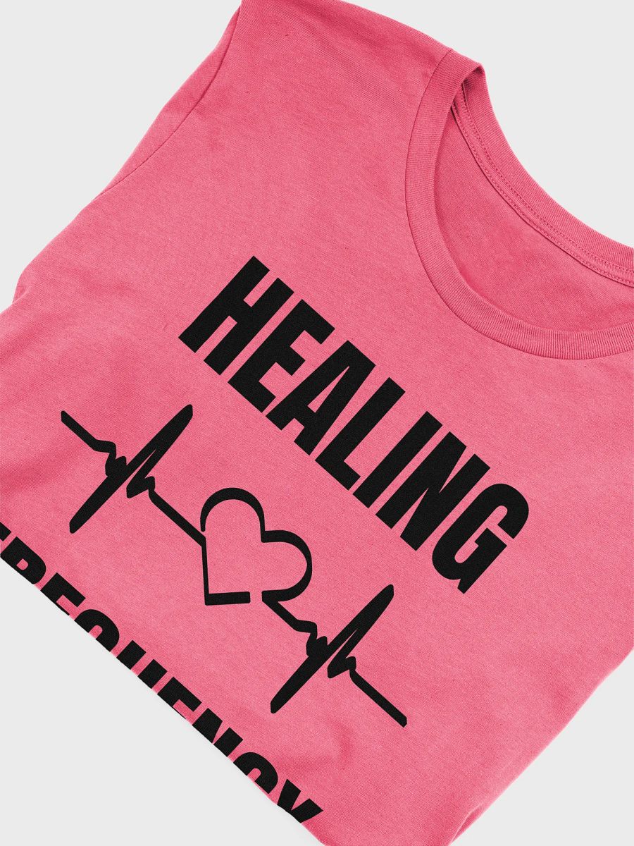 heartbeat, healing, frequency Super Soft Tee product image (49)