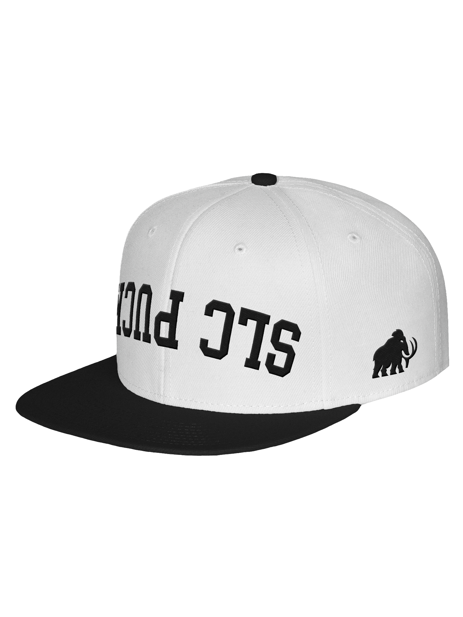 SLC Puck “Upside Down” Hat - White/Black product image (2)