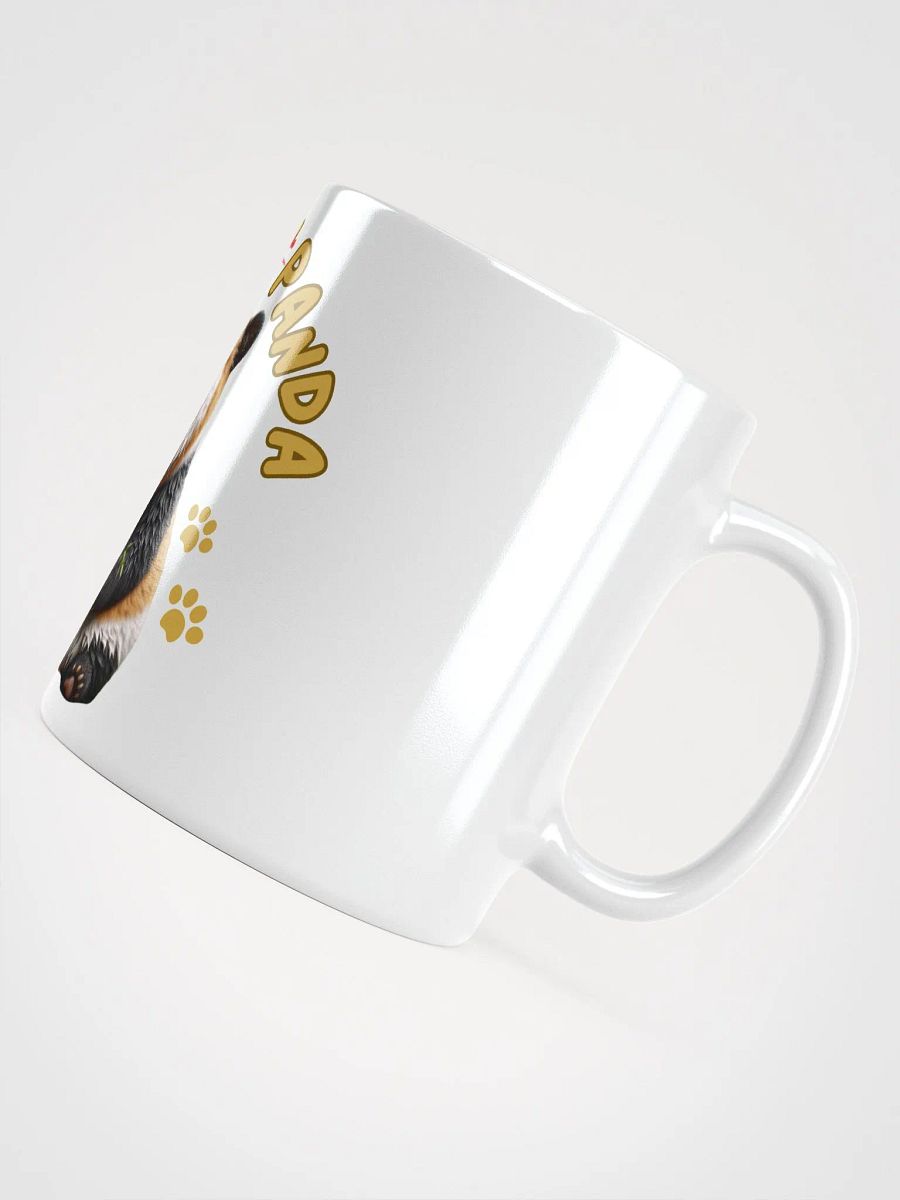 'Cute Not Cat But Panda' White Glossy Mug🐱🐼😄 product image (3)