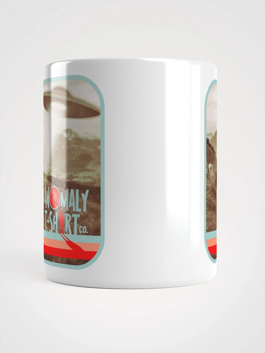 Vintage UFO Cattle Abduction White Mug product image (6)