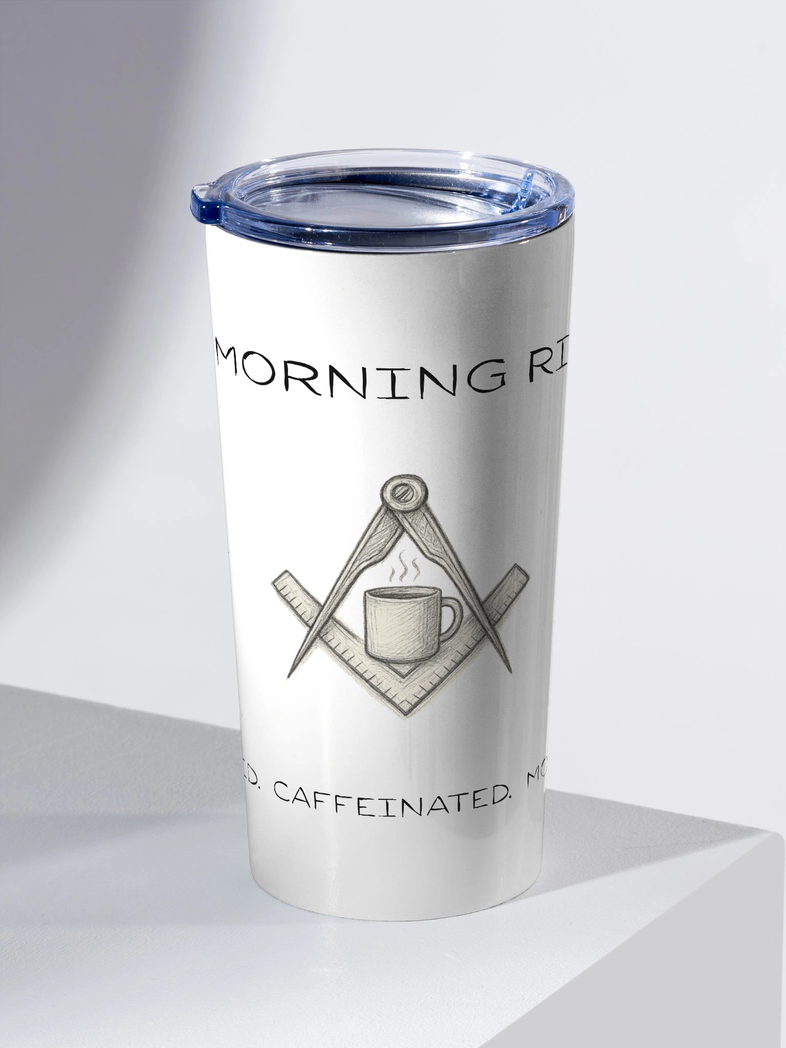 The Morning Ritual – 20 oz Stainless Steel Tumbler product image (2)