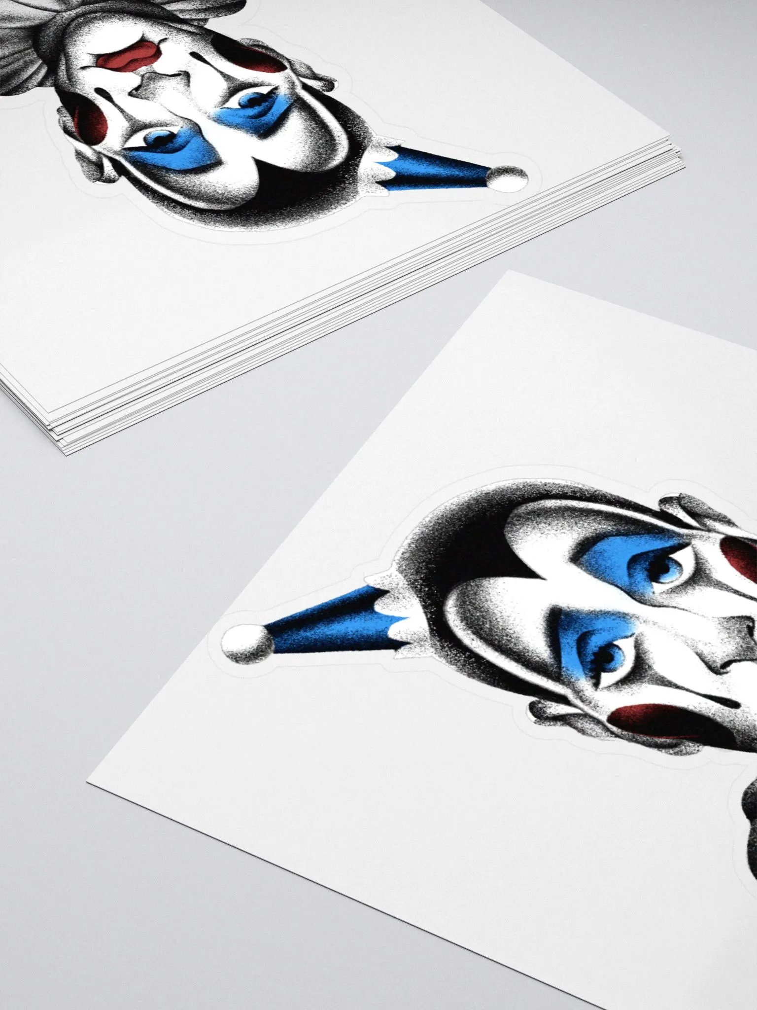 Sad Clown Sticker product image (4)