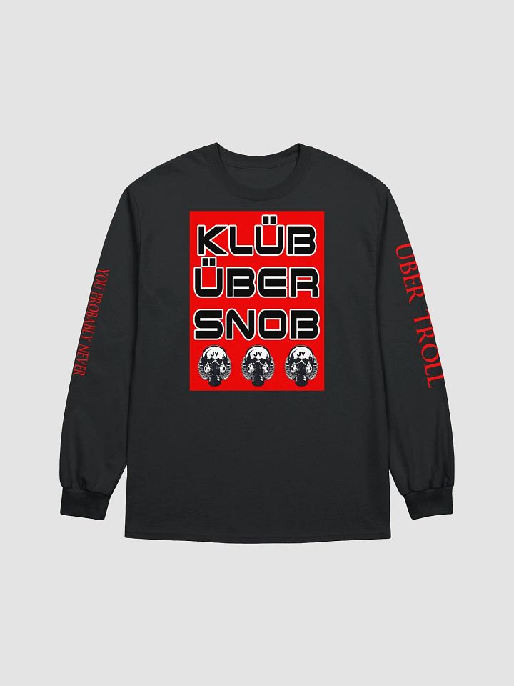 KLÜB ÜBER SNOB LONG SLEEVE TEE product image (1)