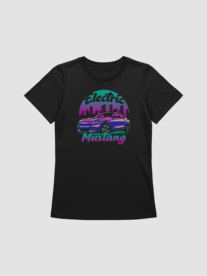 Pink Electric Mustang Cityscape (Women's) product image (1)