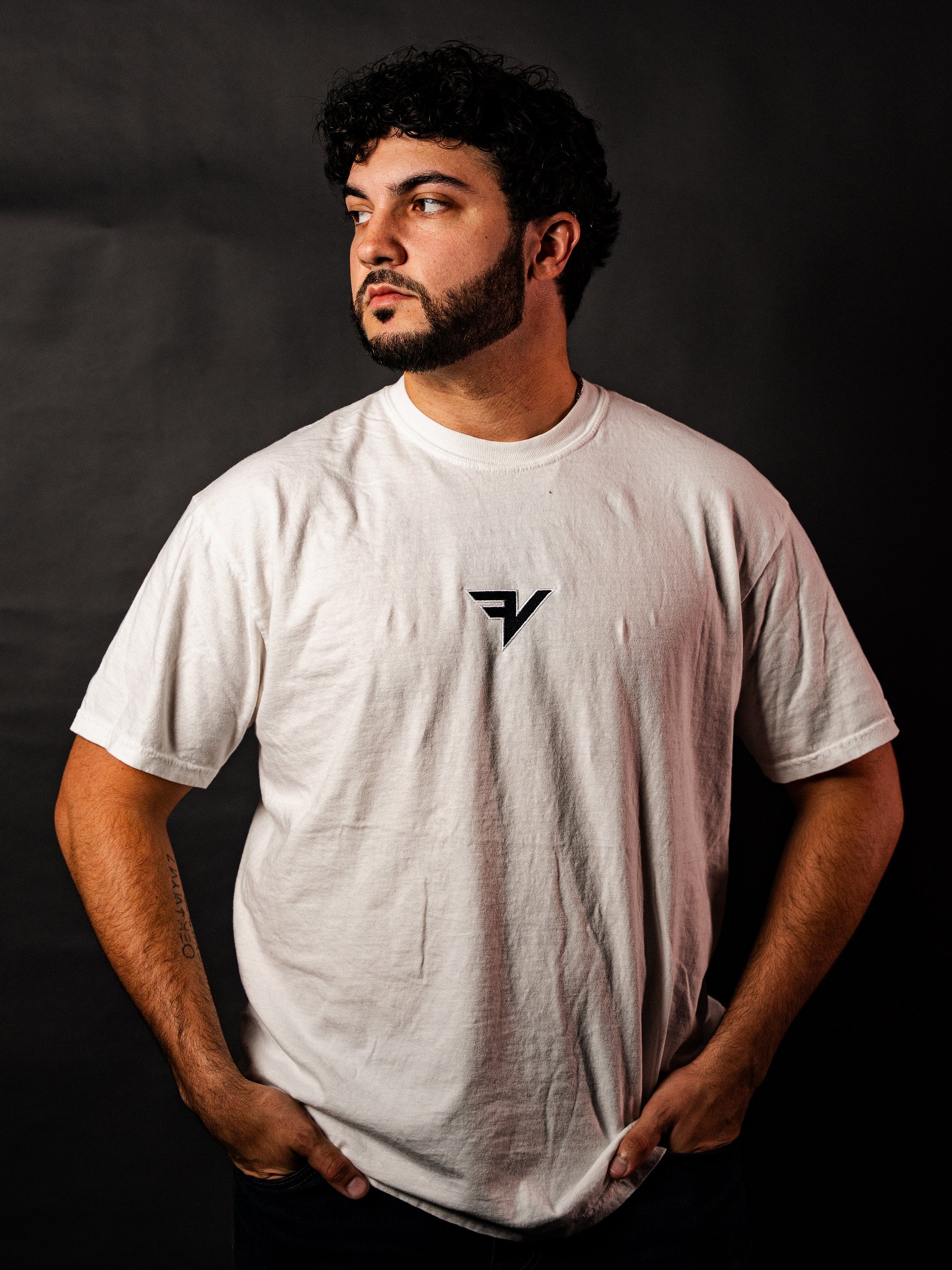 Embroidered FaZe Icon Tee - White product image (2)