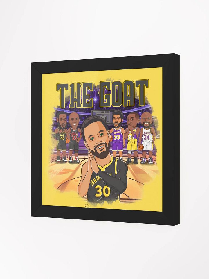 The Goat Framed Poster: Steph Curry product image (2)
