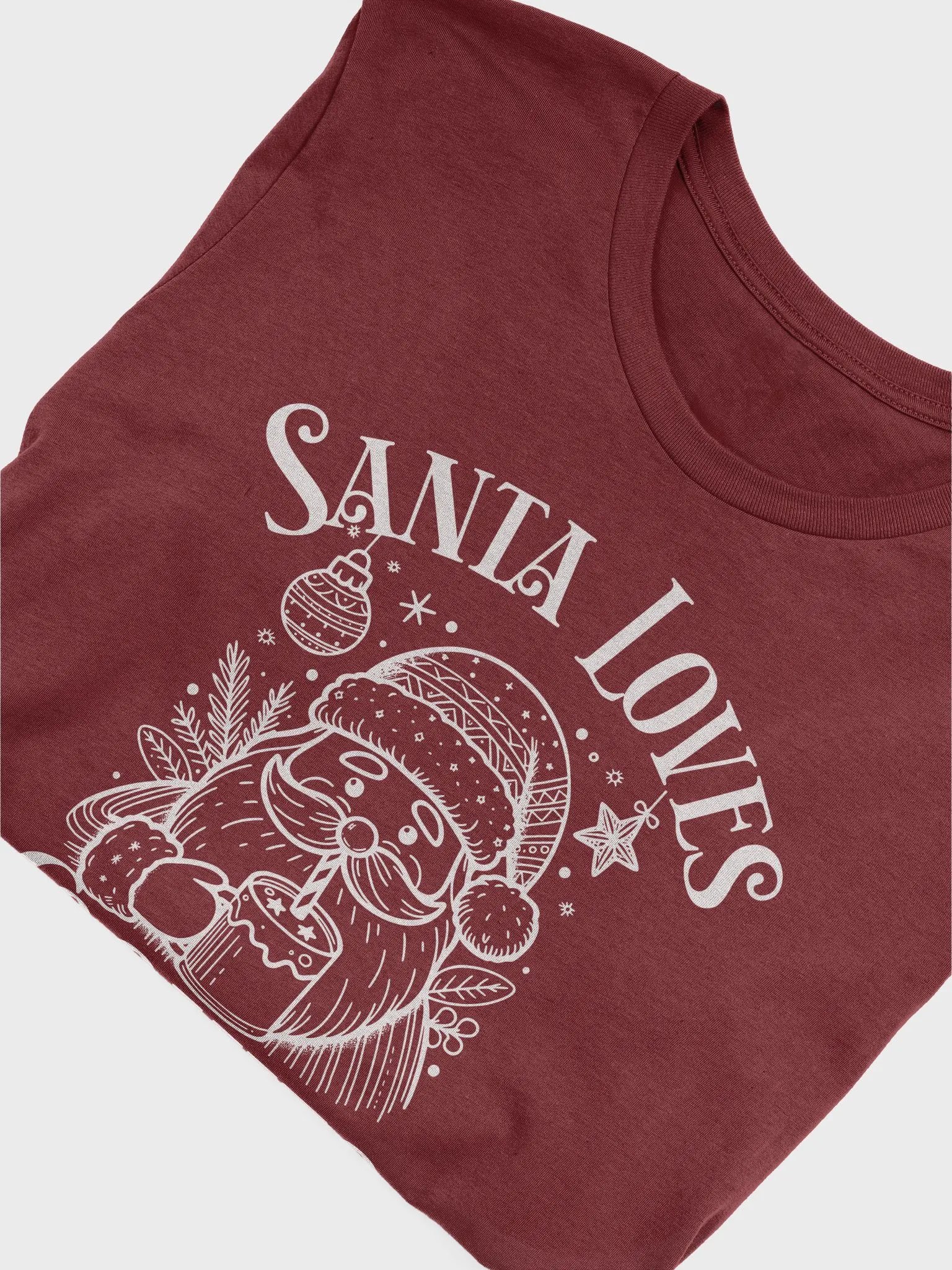 Santa Loves Coquito Camiseta Unisex product image (4)