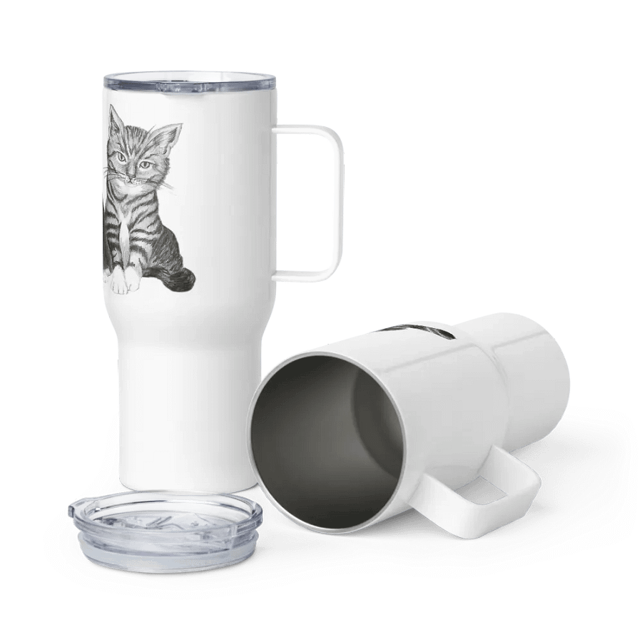 Kittens Drawing Travel Cup product image (6)