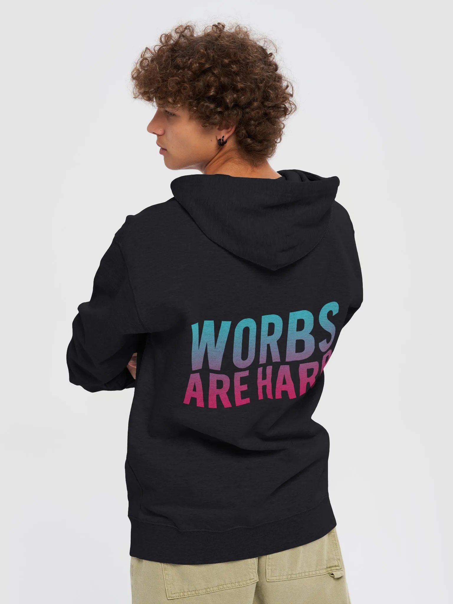 ThatRogueRaven Worbs Are Harb Zip Hoodie product image (6)