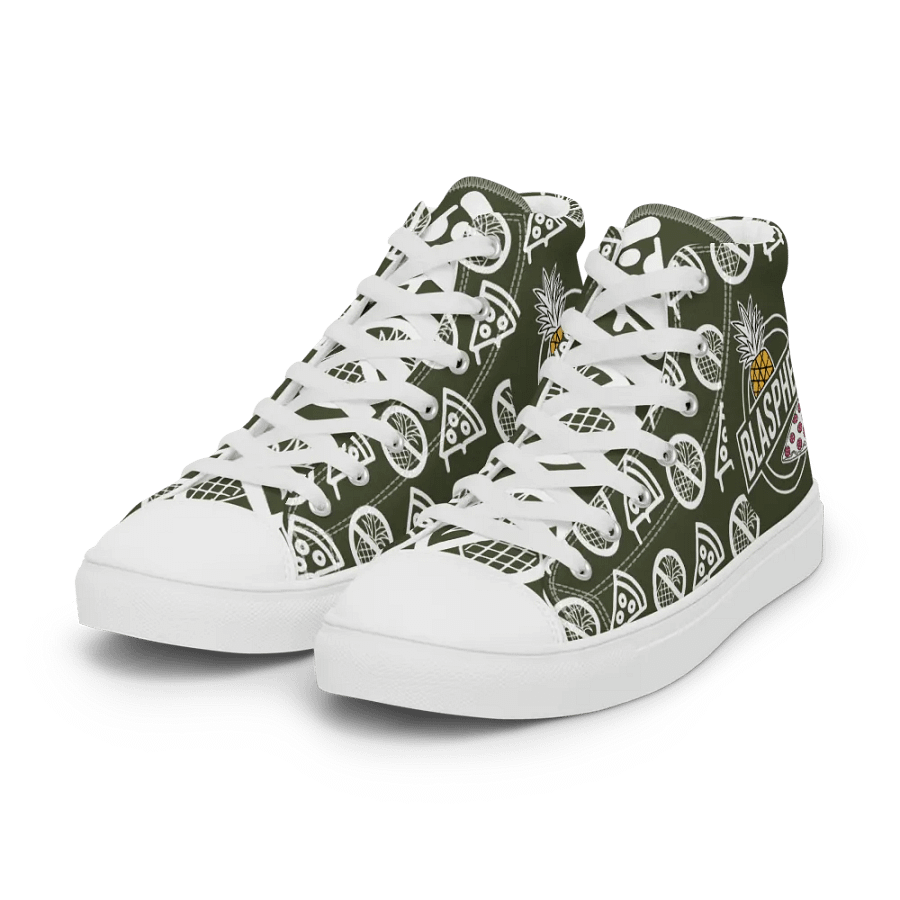Blasphemy High Top Olive/White Male product image (6)