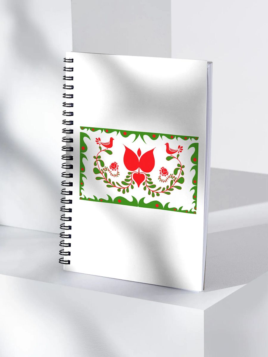 Hungarian Folklore Spiral Notebook product image (4)