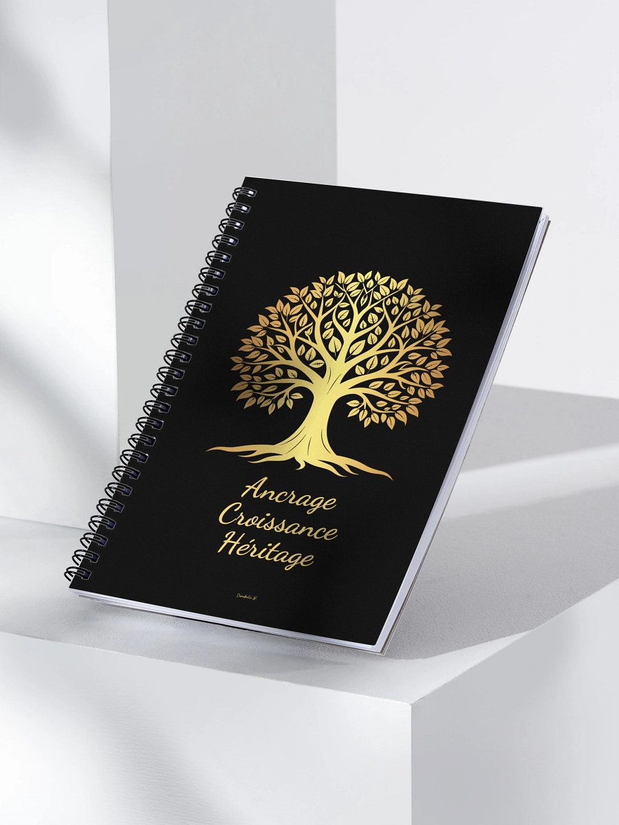 Carnet Symbole Doré - Arbre de Vie - NoteBook Cadeau Symbolique product image (3)