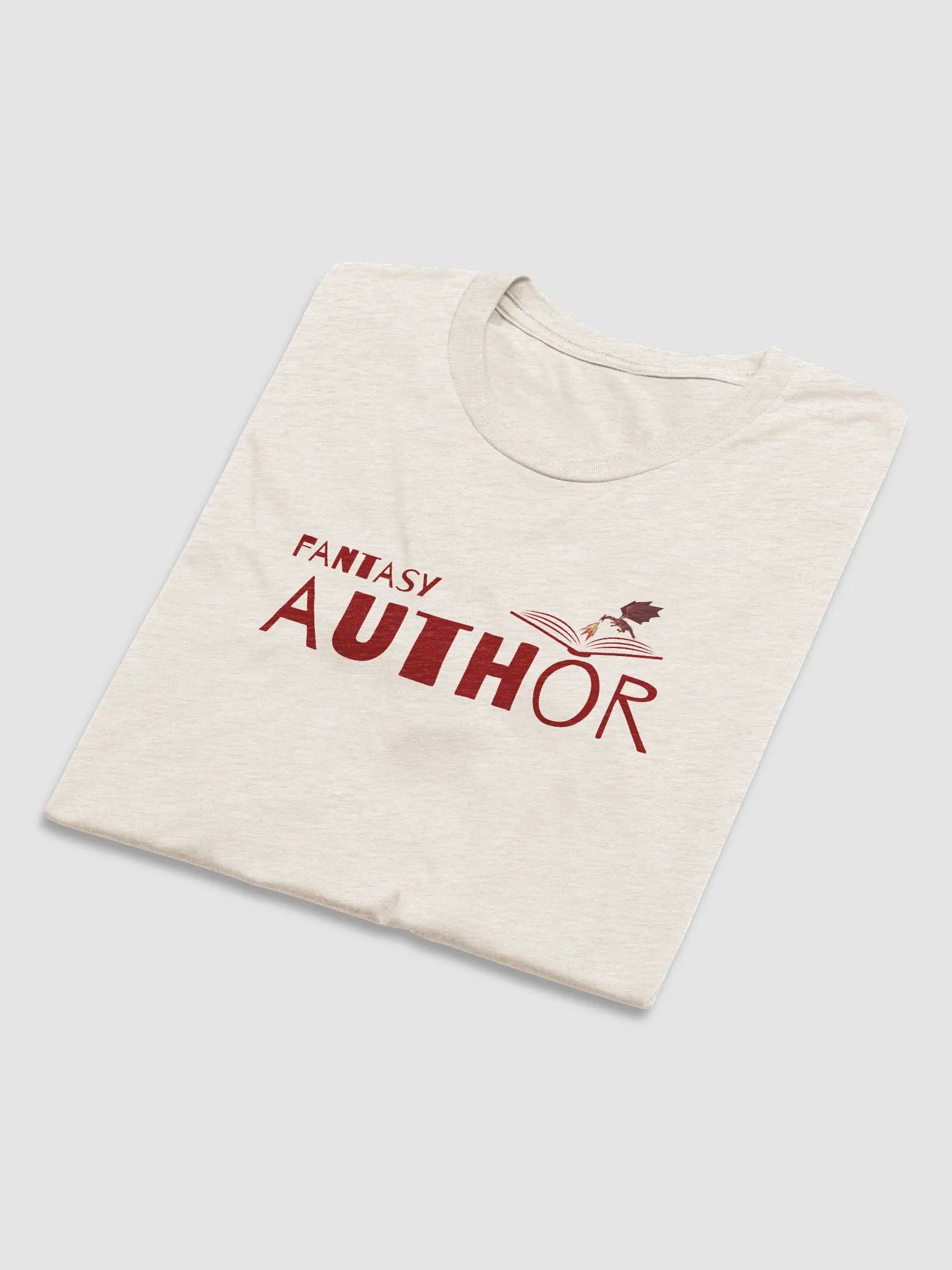 Fantasy Author Dragon Red Supersoft T-shirt product image (16)