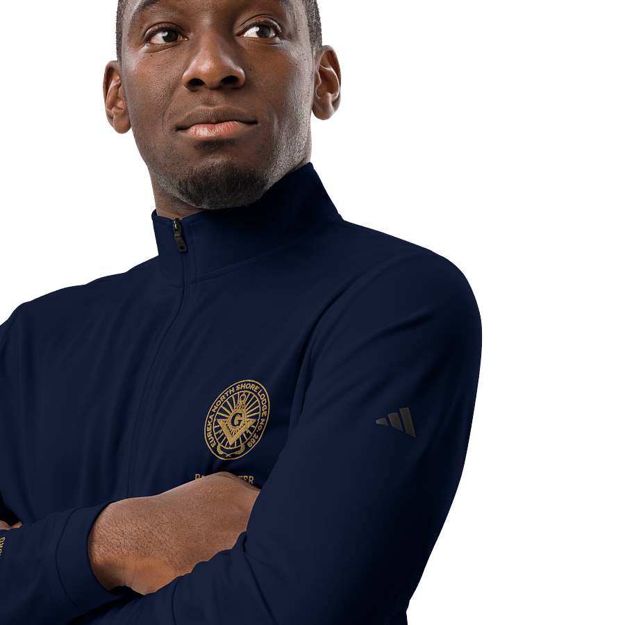 Adidas® ENS Past Master’s Quarter-Zip Pullover product image (8)