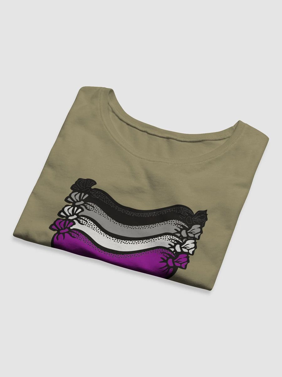 Asexual Pride Crop Sausage Tee product image (14)