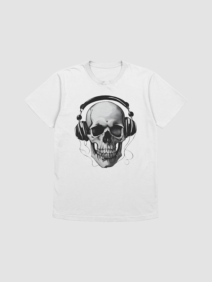 Batista736 Skull with Headphones T-Shirt product image (1)