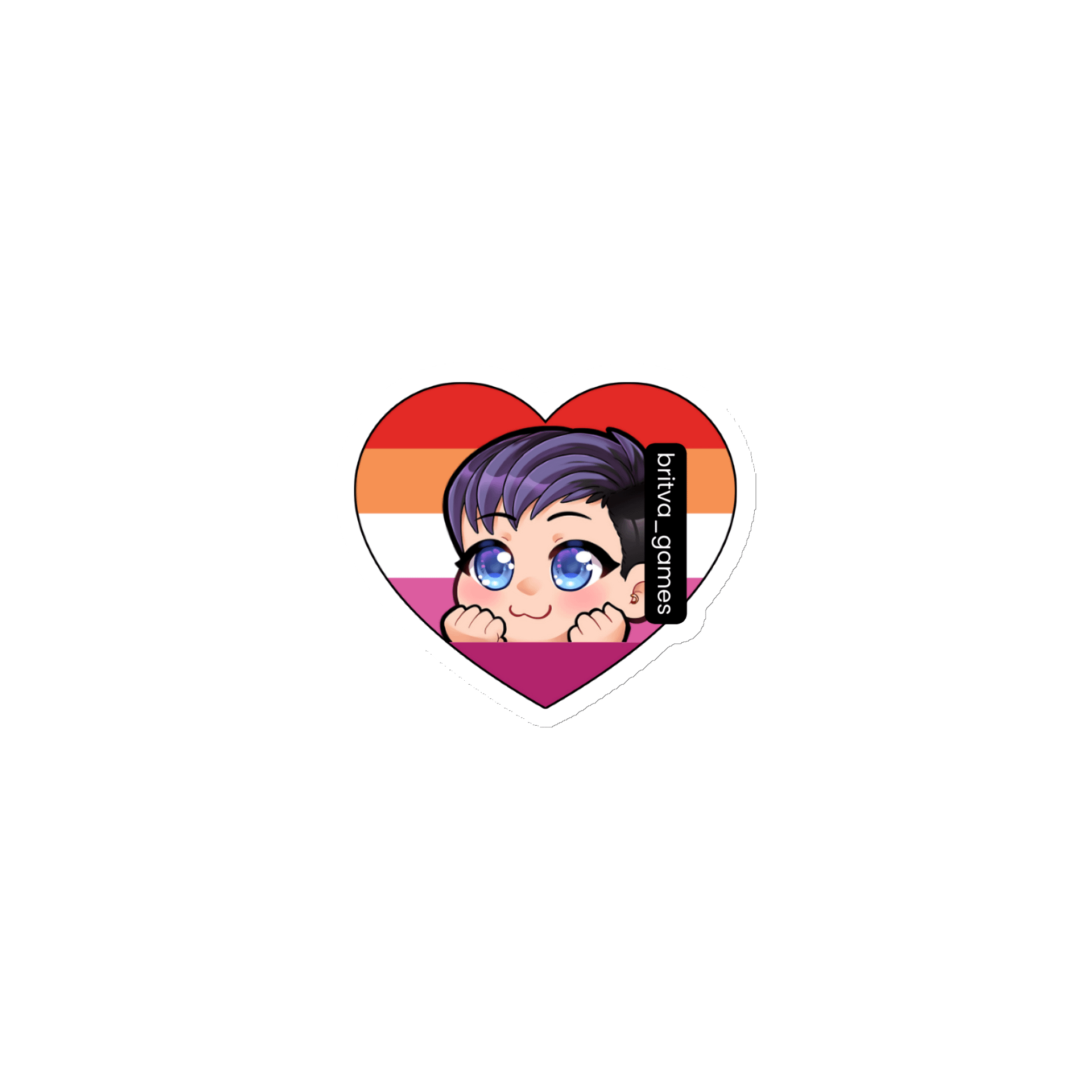 Lesbian Pride Magnet product image (1)