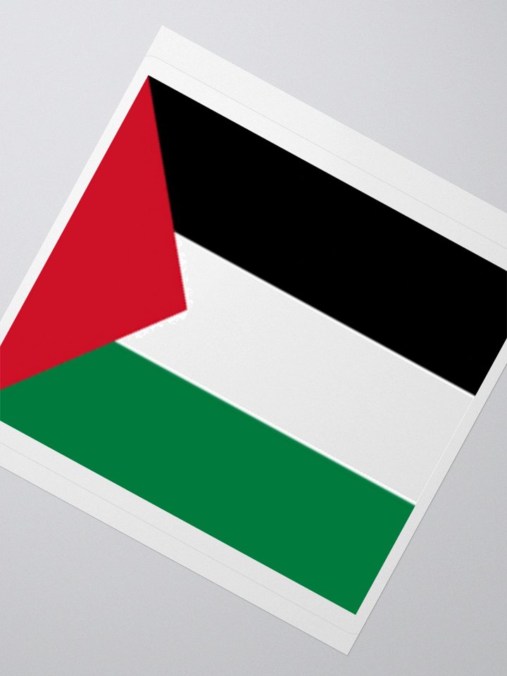 Exclusive Palestinian Flag Kiss-Cut Stickers - High-Quality Vinyl, Multiple Sizes product image (6)