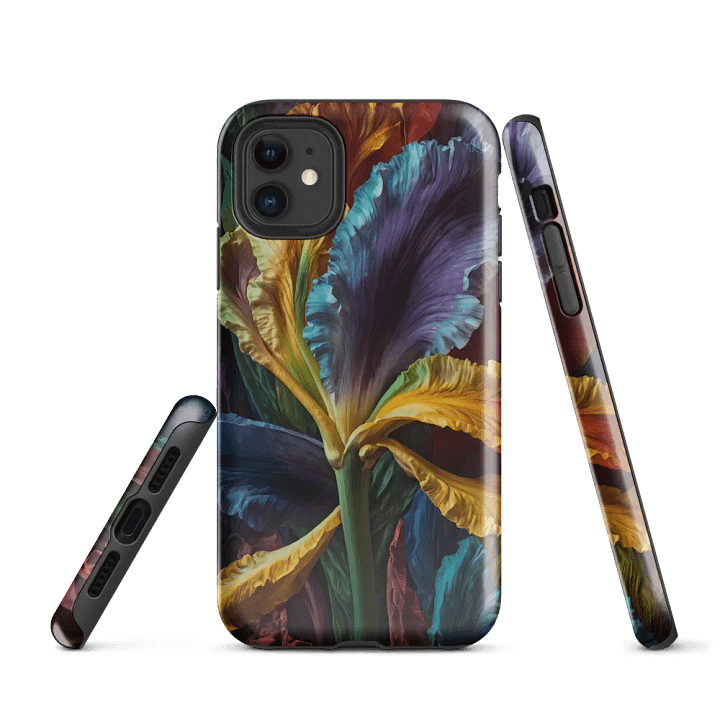 Tough Case for iPhone® – Prismatic Bloom product image (1)