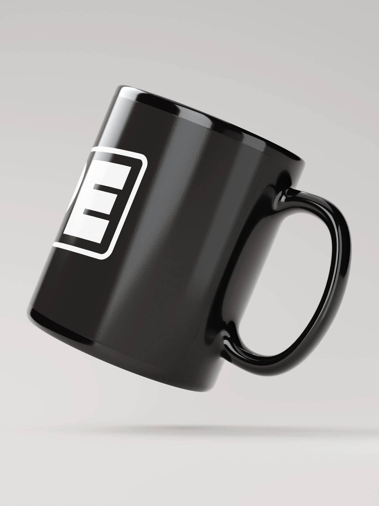 Hope Black Glossy Mug product image (3)