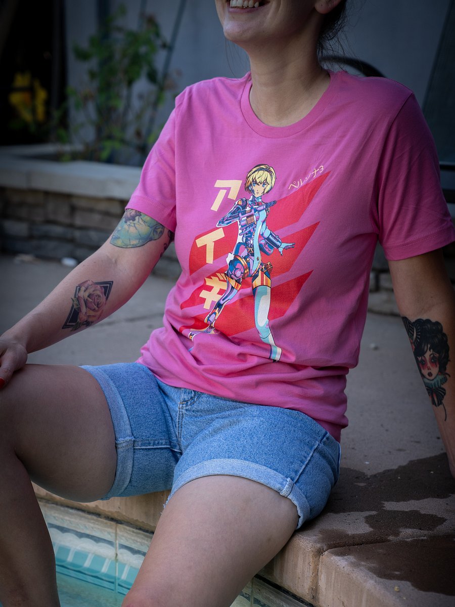 Android Girl Mark II Supersoft T-Shirt (Pink, Gold, Turquoise, Black, Orange, Light Blue) product image (4)