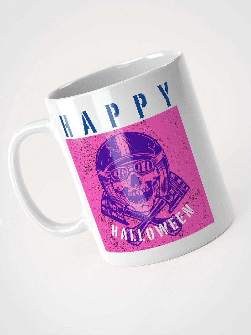 Gothic Goggles Skull Mug