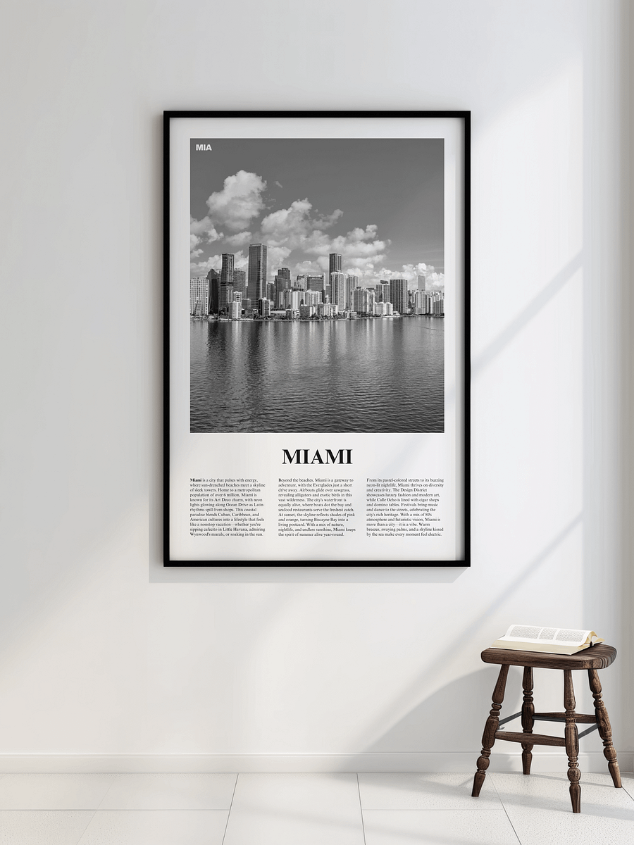Miami 02 Newspaper Poster product image (4)