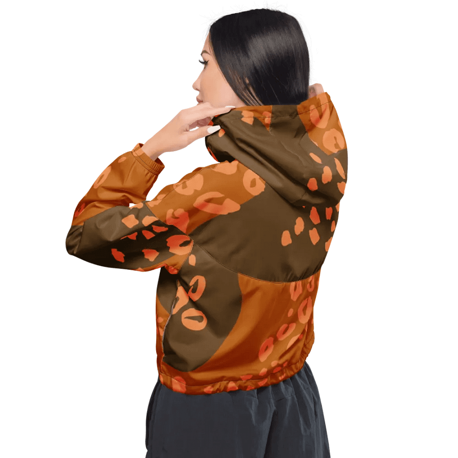 Orange Cat Hammock Windbreaker product image (7)