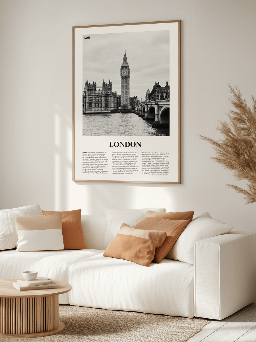 London 01 Newspaper Poster product image (7)