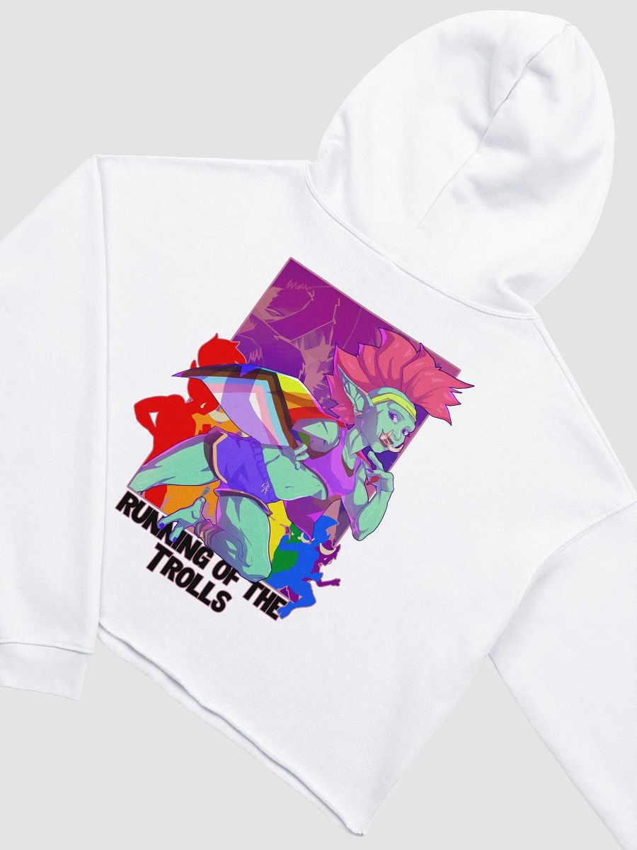 Troll Racer Cropped Hoodie - by Eggu product image (36)