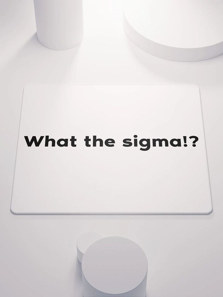 WHAT THE SIGMA GAMING MOUSE PAD!? (20% OFF!) product image (1)