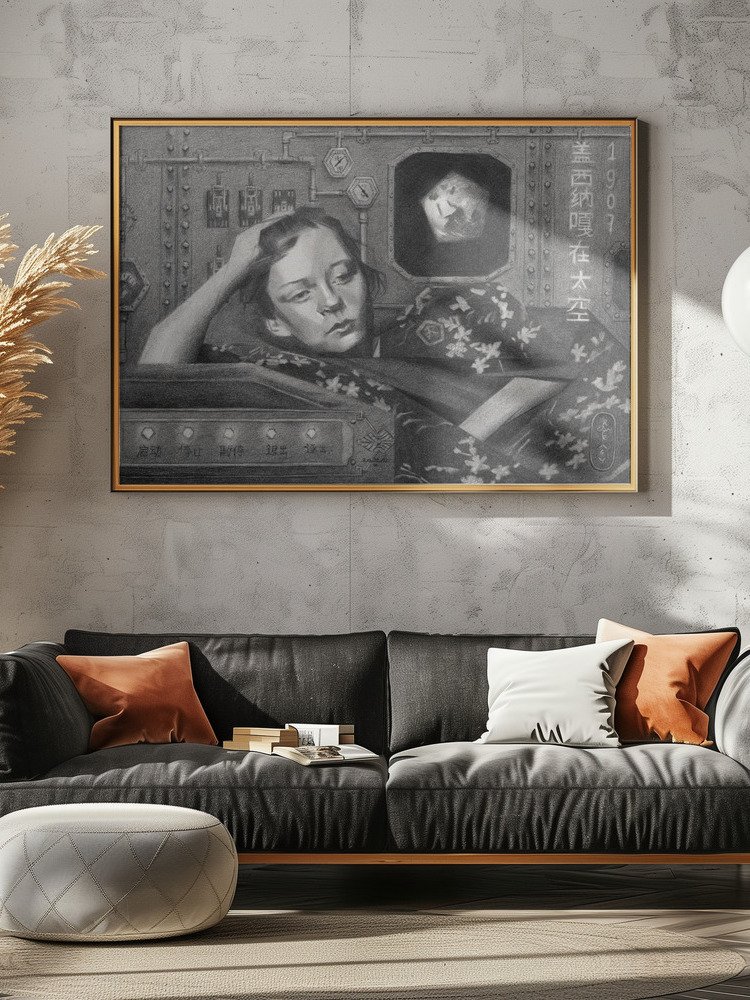 盖 西 纳 嘎 在 太 空 – 20-10-21 (Geesje Kwak in Space) product image (5)