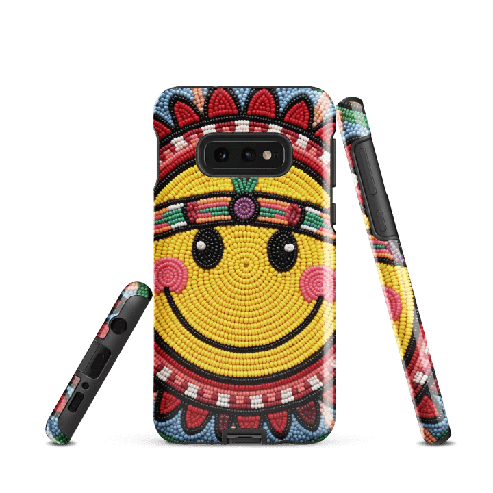 Smiley Face Faux-beaded Tough Case for Samsung® product image (2)