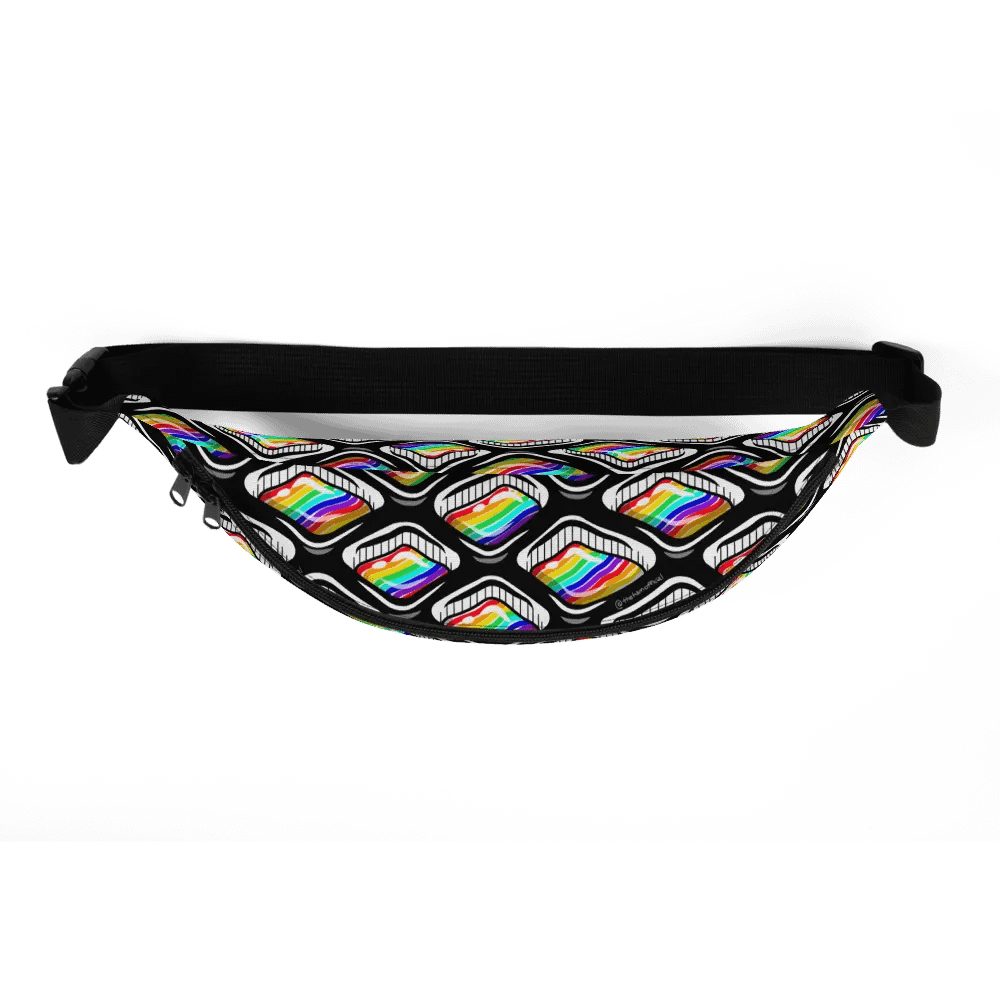 Rainbow Squares Fanny Pack product image (8)