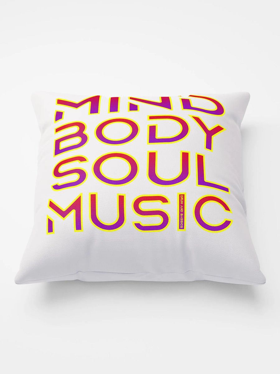 Mind Body Soul Music ELEPHANT Pillow product image (1)