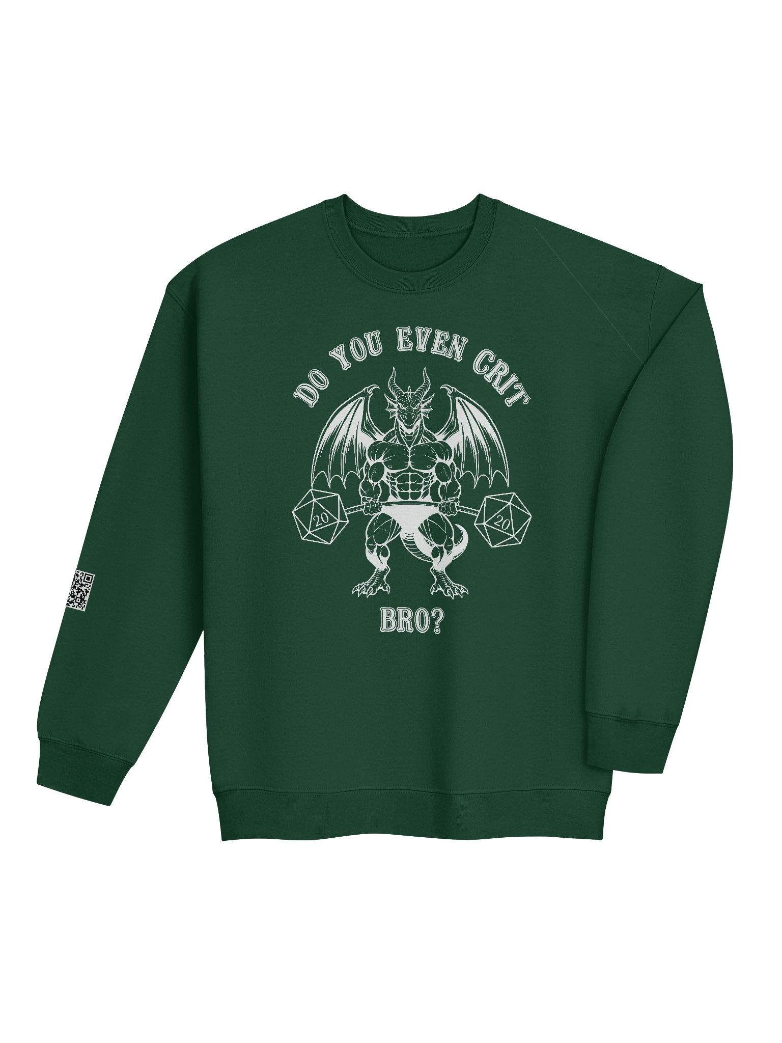 "Do You Even Crit Bro?" Crewneck Sweatshirt - Gildan Classic product image (9)