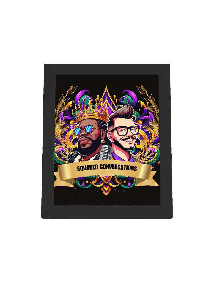 Squared Conversations Logo (Framed) product image (3)
