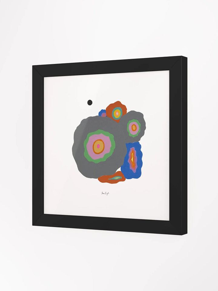 Abstract Stones Square Framed Matte Print product image (25)