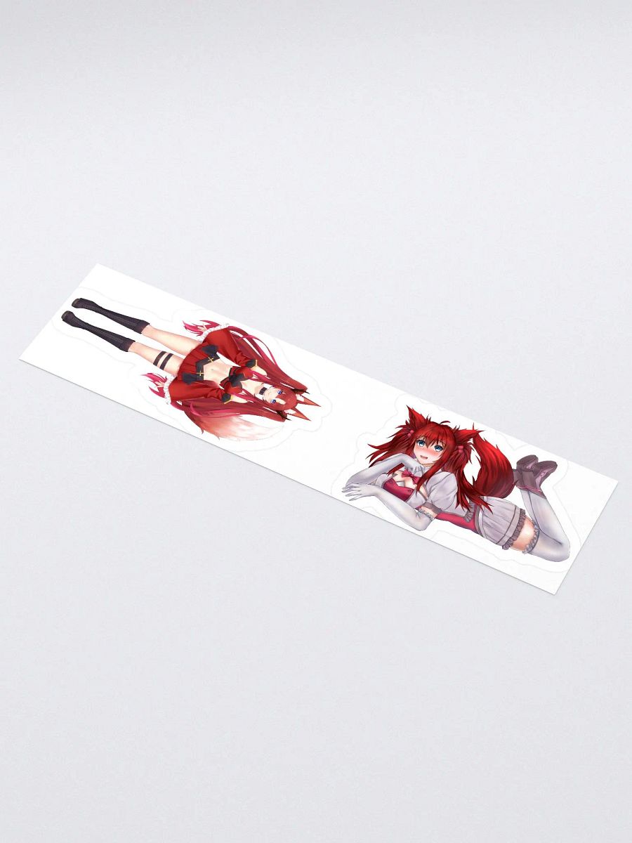 Kitsu Aisu Anime Fox Girl Sticker Set 1 product image (1)