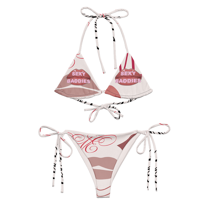 Glossy SexyBaddies Lips Love and Kiss Bikini Set Women product image (2)