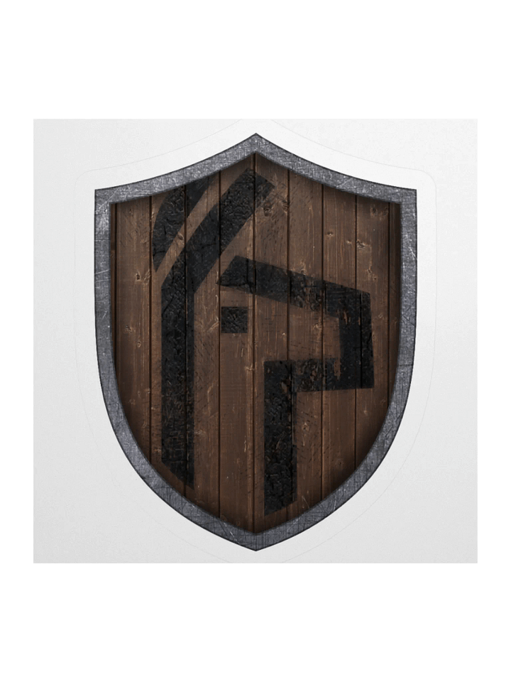 MrLlamaSC Shield Sticker product image (1)