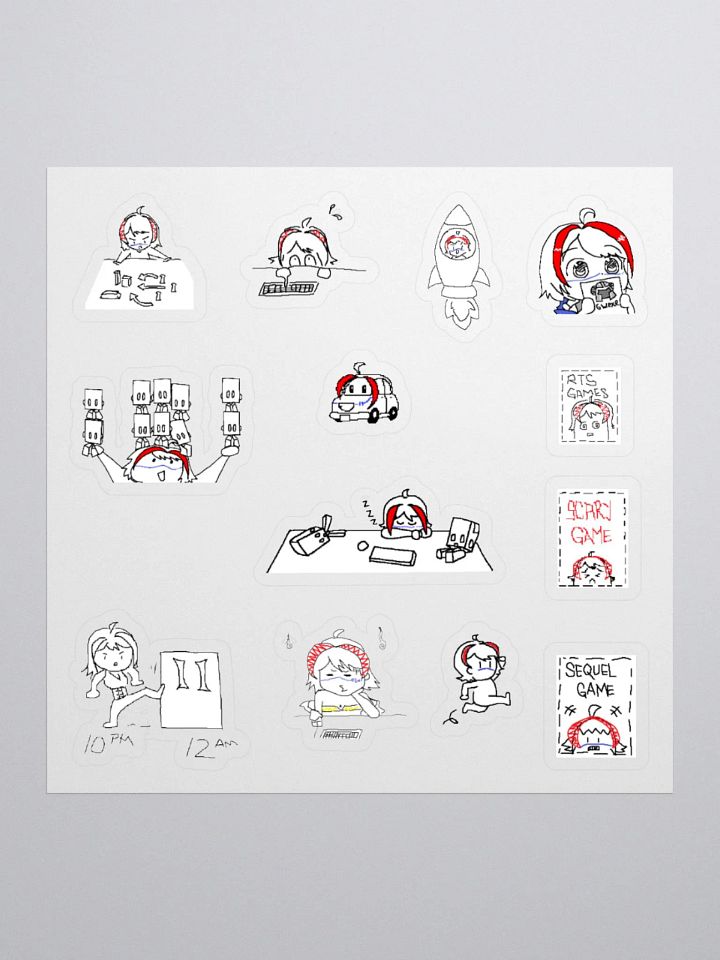Doodle Stickers - Mix 1 product image (2)