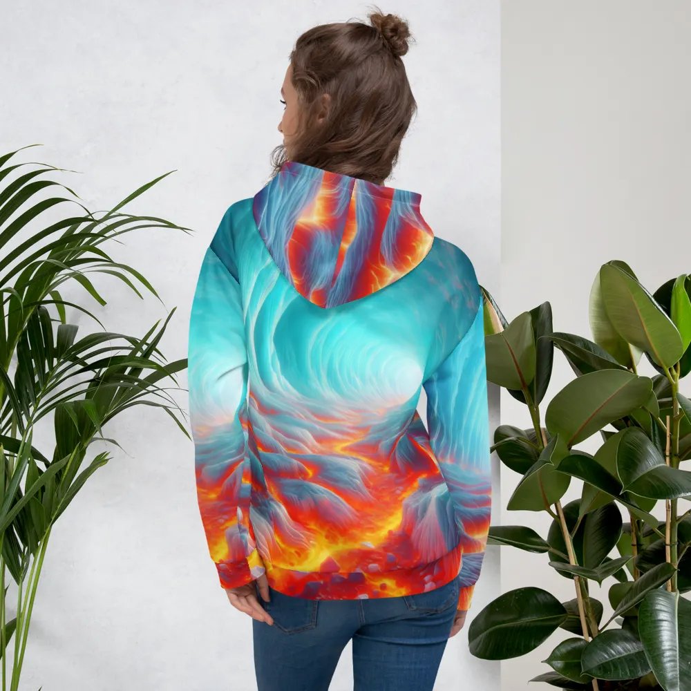 Fire and Ice - Molten Lava Meets Ice #36 product image (11)