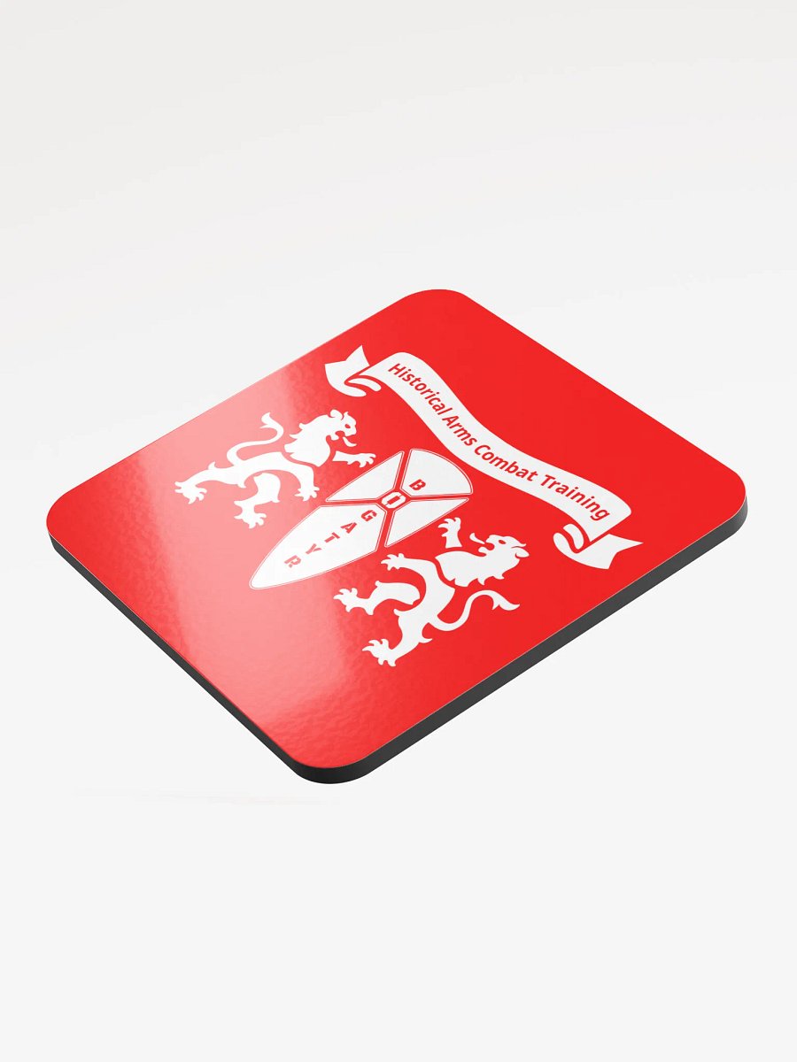 White HACT logo Coaster product image (3)