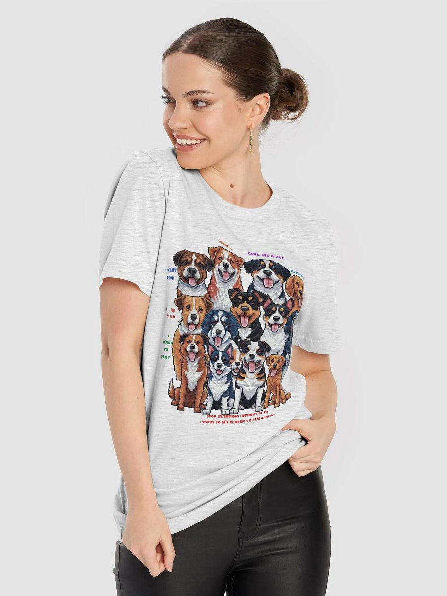 Canine Comedy Pixel Art Tee product image (8)