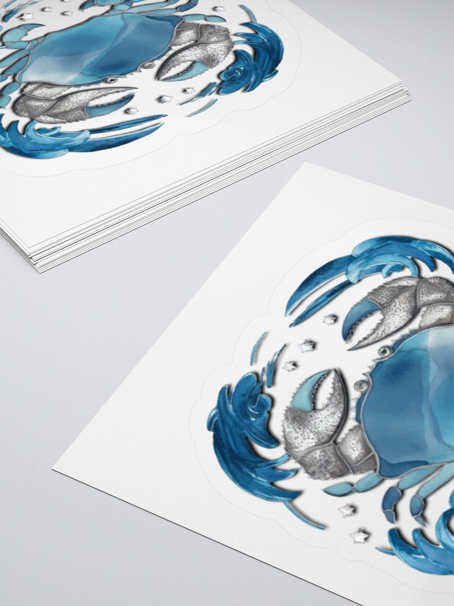 Cancer Zodiac Crab Kiss-Cut Sticker product image (11)